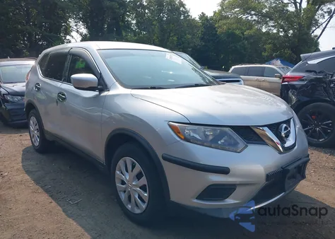 2016 Nissan Rogue S/Sl/Sv из США, поврежденный, VIN KNMAT2MVXGP670900